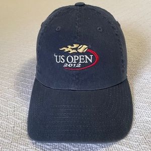 2012 U.S. Open (Tennis) American Needle hat/cap. Navy blue. Adjustable.